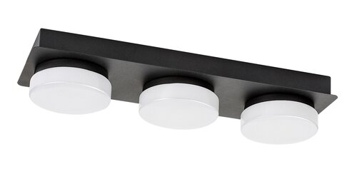 Rábalux 75003 Attichus modern beltéri fürdőszobai lámpa LED 18W IP44 matt fekete - Image 2