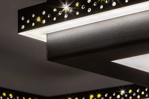 Rábalux 5269 Casimir modern beltéri mennyezeti lámpa LED 40W IP20 matt fekete - Image 4