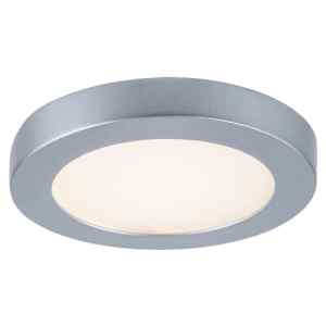 Rábalux 5275 Coco minimál beltéri ráépíthető és beépíthető lámpa LED 3W IP44 ezüst