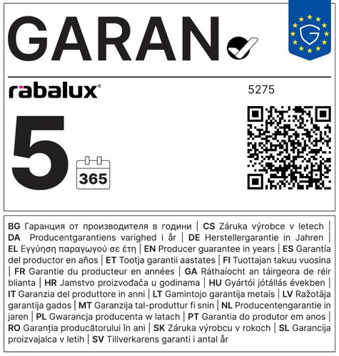 Rábalux 5275 Coco minimál beltéri ráépíthető és beépíthető lámpa LED 3W IP44 ezüst - Image 7