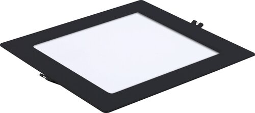 Rábalux 71265 Shaun2 minimál beltéri ráépíthető és beépíthető lámpa LED 18W IP20 fekete