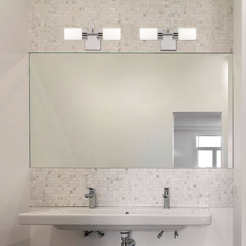 Rábalux 5714 Betty modern beltéri fürdőszobai lámpa LED 2x 4W IP44 króm - Image 7