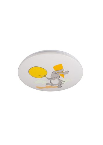 Rábalux 71409 Hopply,beltéri gyerek lámpa mennyezeti LED 24W D37,5cm,nyuszi Beltéri Gyereklámpa IP20 fehér műanyag - Image 3