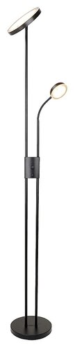 Rábalux 3240 Ophus modern beltéri állólámpa LED 18,5 + 4,5W IP20 matt fekete