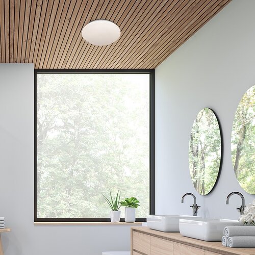 Rábalux 71134 Lucas modern beltéri mennyezeti lámpa LED 24W IP44 fehér - Image 5