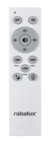 Rábalux 7893 Tartu technikai kültéri mennyezeti lámpa LED 18W IP44 matt fehér - Image 6