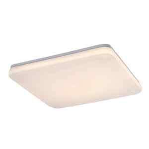 Rábalux 77136 Lowar,kültéri modern mennyezeti  LED36W,41x41cm,négyzet kültéri lámpa IP44 fehér műanyag