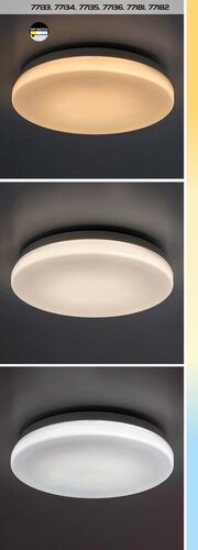 Rábalux 77136 Lowar,kültéri modern mennyezeti LED36W,41x41cm,négyzet kültéri lámpa IP44 fehér műanyag - Image 3