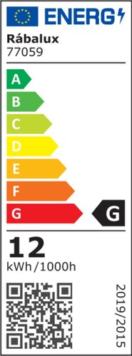 Rábalux 77059 Odiel modern kültéri állólámpa LED 12W IP44 fekete - Image 5