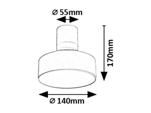Rábalux 71327 Ovidia,beltéri technikai mennyezeti LED 16W H17cm fehér Beltéri lámpa Ráépíthető és Beépíthető IP20 fém - Image 4