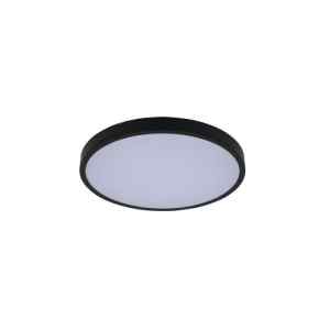 Rábalux 71439 Alenzo,beltéri technikai mennyezeti  36W fekete DIP kör Beltéri lámpa LED panel IP44 műanyag