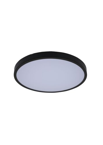 Rábalux 71439 Alenzo,beltéri technikai mennyezeti 36W fekete DIP kör Beltéri lámpa LED panel IP44 műanyag