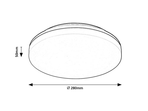 Rábalux 7265 Pernik modern kültéri mennyezeti lámpa LED 24W IP54 fekete - Image 7
