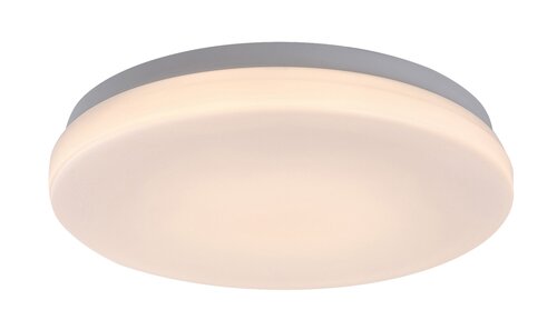 Rábalux 77133 Lowar,kültéri modern mennyezeti LED 12W D24cm kerek kültéri lámpa IP44 fehér műanyag