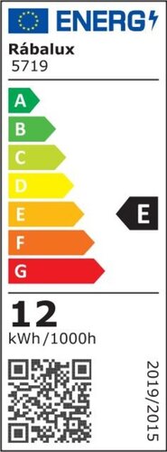 Rábalux 5719 Silas modern beltéri fürdőszobai lámpa LED 12W IP44 króm - Image 4