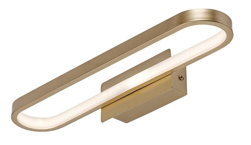 Rábalux 75055, Odran, fürdőszobai lámpa, LED, 15 W, 1200 lm, IP44, arany