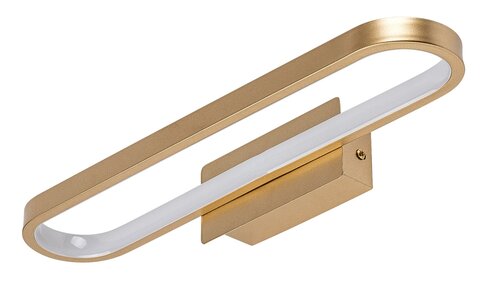 Rábalux 75055, Odran, fürdőszobai lámpa, LED, 15 W, 1200 lm, IP44, arany - Image 3