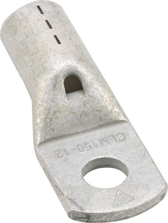 Tracon CLM150-14 Szigeteletlen szemes csősaru, ónozott elektrolitréz, 150mm2, M14, (d1=16,5mm, d2=15mm)