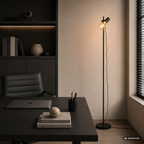 Rábalux 74085 Alenith,áll.E27 1x60W,H160cm,matt fekete - Image 9
