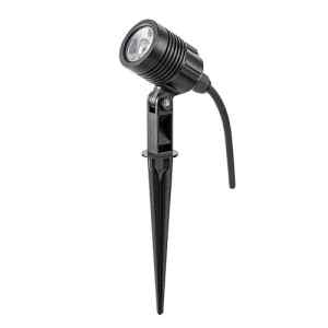 Rábalux 7060 Turda modern kültéri földbe szúrható lámpa LED 3W IP65 fekete