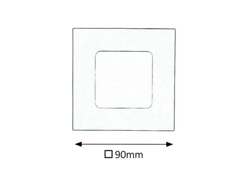 Rábalux 5586 Lois funkcionális beltéri ráépíthető és beépíthető lámpa LED 3W IP44 króm - Image 3