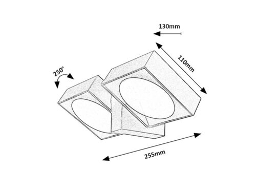 Rábalux 77101 Telde modern kültéri fali lámpa LED 14W IP54 antracit - Image 3