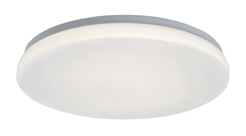 Rábalux 77140 Lowar,kültéri modern mennyezeti LED 24W szenzor 4000K kültéri lámpa IP44 fehér műanyag