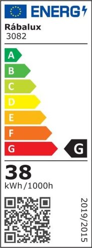 Rábalux 3082 Ceilo minimál beltéri mennyezeti lámpa LED 38W IP20 fekete - Image 8