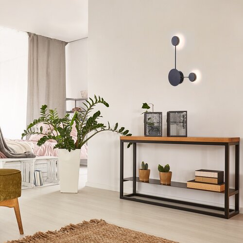 Rábalux 6258 Amadeo minimál beltéri fali lámpa LED 7W IP20 fekete - Image 7
