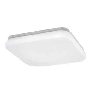 Rábalux 77134 Lowar,kültéri modern mennyezeti  LED 12W,24x24cm,négyzet kültéri lámpa IP44 fehér műanyag