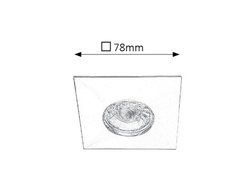 Rábalux 1079 Randy modern beltéri ráépíthető és beépíthető lámpa LED 4W IP44/ IP20 króm - Image 5