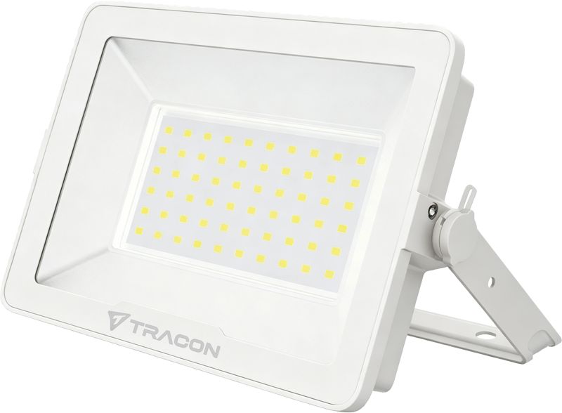 Tracon RSMDHF50W LED fényvető CREE chippel, fehér, 220-240V AC, 50W, 4000K, IP66, 6500lm, EEI=E