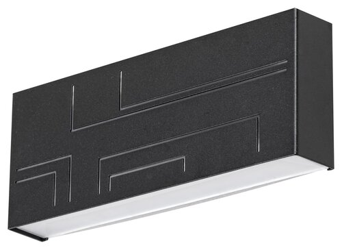Rábalux 8873 Maribor minimál kültéri fali lámpa LED 12W IP65 fekete