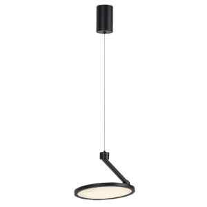 Rábalux 72327 Ovidia,beltéri technikai függeszték  LED20W H120cm fekete Beltéri lámpa Ráépíthető és Beépíthető IP20 fém