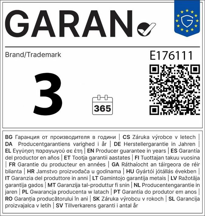 Noirot E176111 Spot Design 500 BL konvektor fűtőtest, 500 W, alumínium fűtőelem, falra szerelhető vagy szabadon álló, napi és heti programozás - Image 2