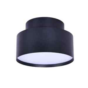 Rábalux 71320 Ovidia,beltéri technikai mennyezeti  LED 24W H9cm fekete Beltéri lámpa Ráépíthető és Beépíthető IP20 fém