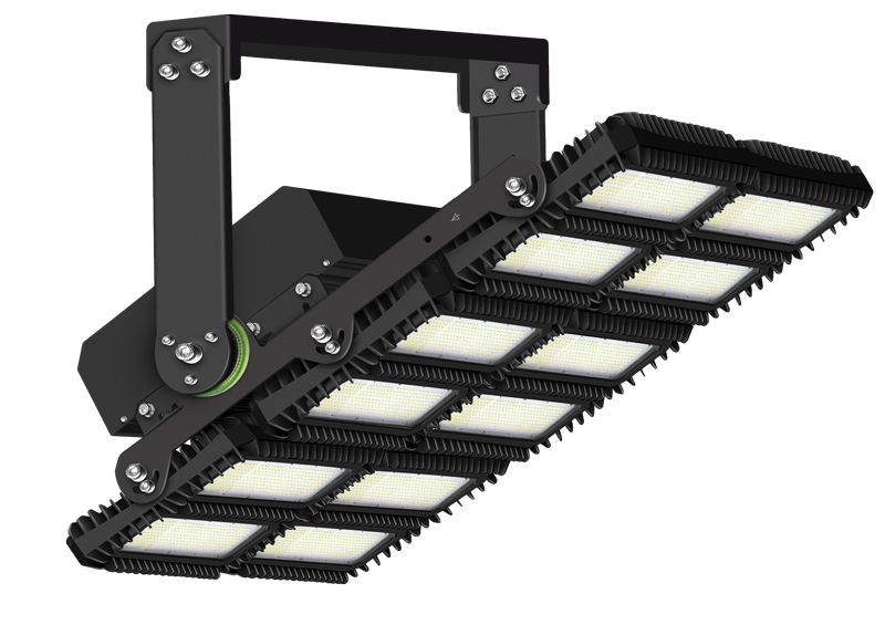 Tracon RSVB1350W110 Stadion világító fényvető 100-240V,50Hz,1350W,200000lm,4000K,IP66,110°,1-10V,EEI=D - Image 4
