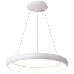 Tracon GLORHW50W LED függesztett lámpa, gyűrű forma, fehér, távirányítós, 230 VAC, 50W, 3500lm, 3000/4000/6500K, D=610mm ,EEI=G
