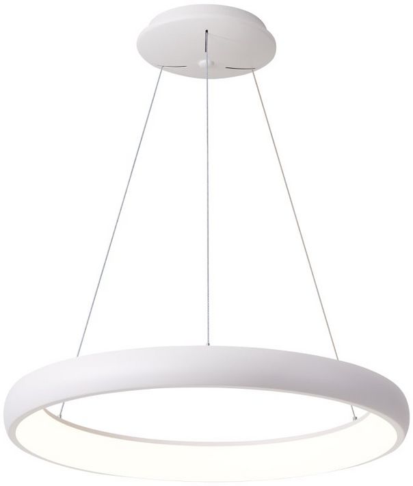 Tracon GLORHW50W LED függesztett lámpa, gyűrű forma, fehér, távirányítós, 230 VAC, 50W, 3500lm, 3000/4000/6500K, D=610mm ,EEI=G