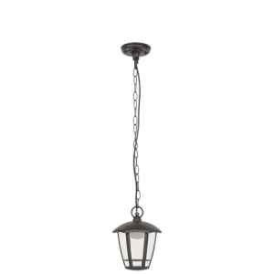 Rábalux 8128 Sorrento hagyományos kültéri függeszték LED 8W IP44 matt fekete