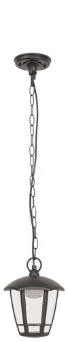 Rábalux 8128 Sorrento hagyományos kültéri függeszték LED 8W IP44 matt fekete