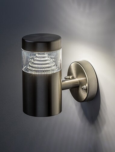 Rábalux 7827 Lisbon modern kültéri fali lámpa LED 7W IP54 rozsdamentes acél - Image 4