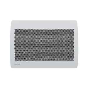 Noirot E184113 Radiance H 1000 BL elektromos hősugárzó panel, 1000 W, IP24 védettség, beépített termosztát LCD kijelzővel, fali kivitel