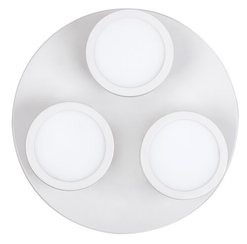 Rábalux 2714 Elsa minimál beltéri mennyezeti lámpa LED 3x 6W IP20 matt fehér - Image 4