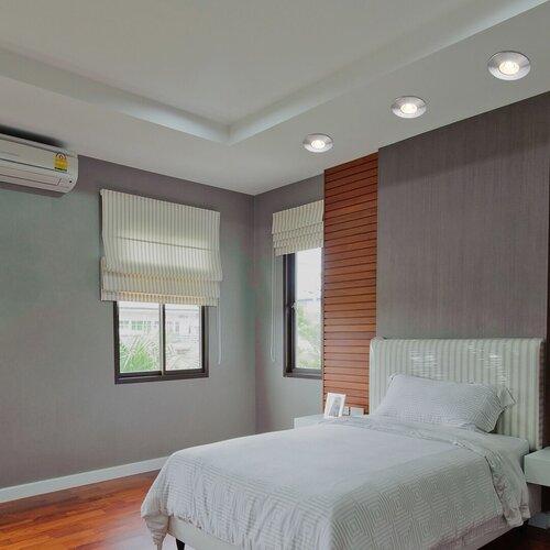 Rábalux 1072 Randy modern beltéri ráépíthető és beépíthető lámpa LED 4W IP44/ IP20 króm - Image 8