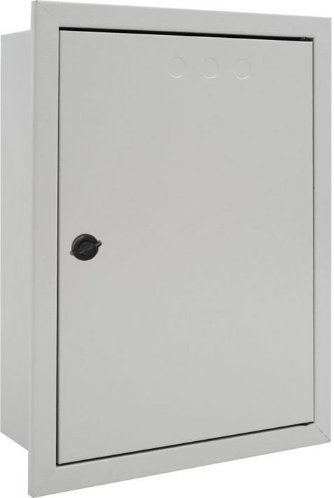Tracon MFMDC-12/3 Fém elosztódoboz süllyesztett, maszkos, 3x12 (36) modul, IP54, (HxWxD=450x320x140mm)