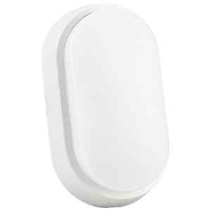 Tracon LHNO8CCT Műanyag házas LED hajólámpa, ovális forma, 230 VAC, 50 Hz, 8 W, 800 lm, 3000-6500 K, IP65, EEI=F