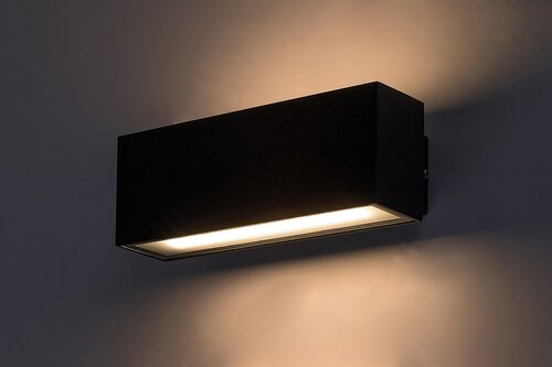 Rábalux 77075 Mataro modern kültéri fali lámpa LED 10W IP54 fekete - Image 5