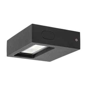 Rábalux 7052 Ganges modern kültéri fali lámpa LED 7W IP65 matt fekete