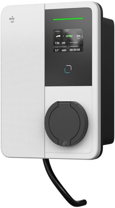 Tracon TECS304S E-AUTÓ TÖLTŐÁLLOMÁS 22kW TYPE 2 Csatlakozóaljzattal, 3x32A/400V, 22kW, TYPE2